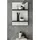 furn.design Wandspiegel 40 x 62 cm Weiß