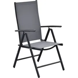 Merxx Garten-Essgruppe »»Amalfi«« Set, 5-fach verstellbare Rückenlehne, 7 Stk. tlg. Tisch: LxB: 150x90 cm grau