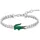 Lacoste Armband ARTHOR grün Edelstahl 22 cm