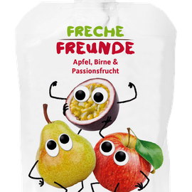 Erdbär Freche Freunde Bio Quetschmus Apfel, Birne & Passionsfrucht 100 g