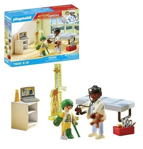 Preisvergleich Produktbild PLAYMOBIL 71619 Kinderarzt mit Teddybär