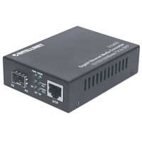 Intellinet Network Solutions Intellinet Gigabit Ethernet auf SFP-Medienkonverter, 10/100/1000Base-TX