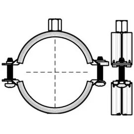Walraven Rohrschelle KSB2 192-200 mm 2 Stück