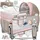 Kidiz KIDIZ® Babybett Reisebett Kinderreisebett Faltbar mit Matratze 120x60, Seiteneingang, Wickelauflage, Mosktionetz, Spielbogen & Tragetasche Baby Beistellbett Kinderbett ab Geburt bis 15 kg