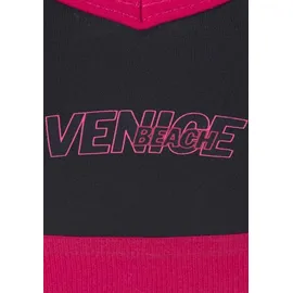VENICE BEACH Bustier-Bikini Damen Schwarz/Pink 34 Cup A/B