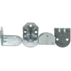 sunprotect 12502 Montage-Set für Seilspann-Markise / Sonnensegel / Sonnenschutz für Pergola Wintergarten Terrasse, silber/weiß, 37-teilig (1 Set)