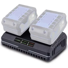 SCHEPPACH | Doppelschnellladegerät SDBC4.5A Passend für: Alle 20v-ixes Akkus)