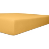 Kneer Spannbettlaken für Topper Vario-Stretch 100 x 200 cm sand