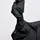 GOT BAG PLEAT MOON BAG SMALL black