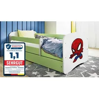 raumhirsch furniture Kinderbett Raumhirsch 80 x 180 cm Holzwerkstoff grün