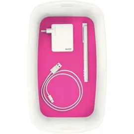 Leitz MyBox Aufbewahrungsbox 31,8 x 19,1 x 12,8 cm 1-tlg. perlweiß/pink
