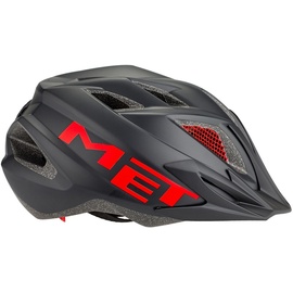 MET-Helmets Crackerjack 52-57 cm black/red 2017