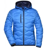 James & Nicholson Steppjacke mit Wattierung Damen JN1155 Gr. L blau/navy
