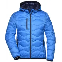 James & Nicholson Steppjacke mit Wattierung Damen JN1155 Gr. L blau/navy