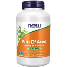 NOW Foods Pau D'Arco 500 mg Kapseln 250 St.