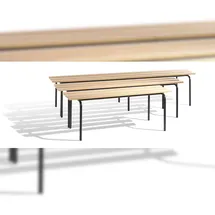 C+P Sitzbank Schwarz 46 x 160 x 46 cm
