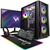 Vibox I-22 Gaming PC Set Komplett • Monitor 22 Zoll • AMD Ryzen 3 3200G 4,0GHz • Radeon Vega 8 • 16GB RAM • 480GB SSD • Windows 11 • WLAN