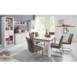 maison bleue Brixen 90 x 77 x 160 cm braun