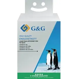 G&G Universaletiketten 11354 Weiß 32 x 57 mm 1000 St.