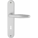Alpertec BB-Langschildgarnitur Ray II Aluminium Silber