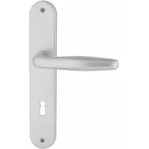 Alpertec BB-Langschildgarnitur Ray II Aluminium Silber