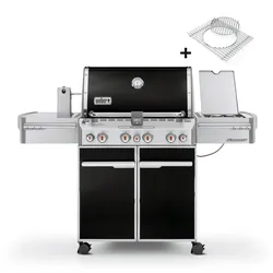 Weber Gasgrill SUMMIT E-470 GBS, Schwarz