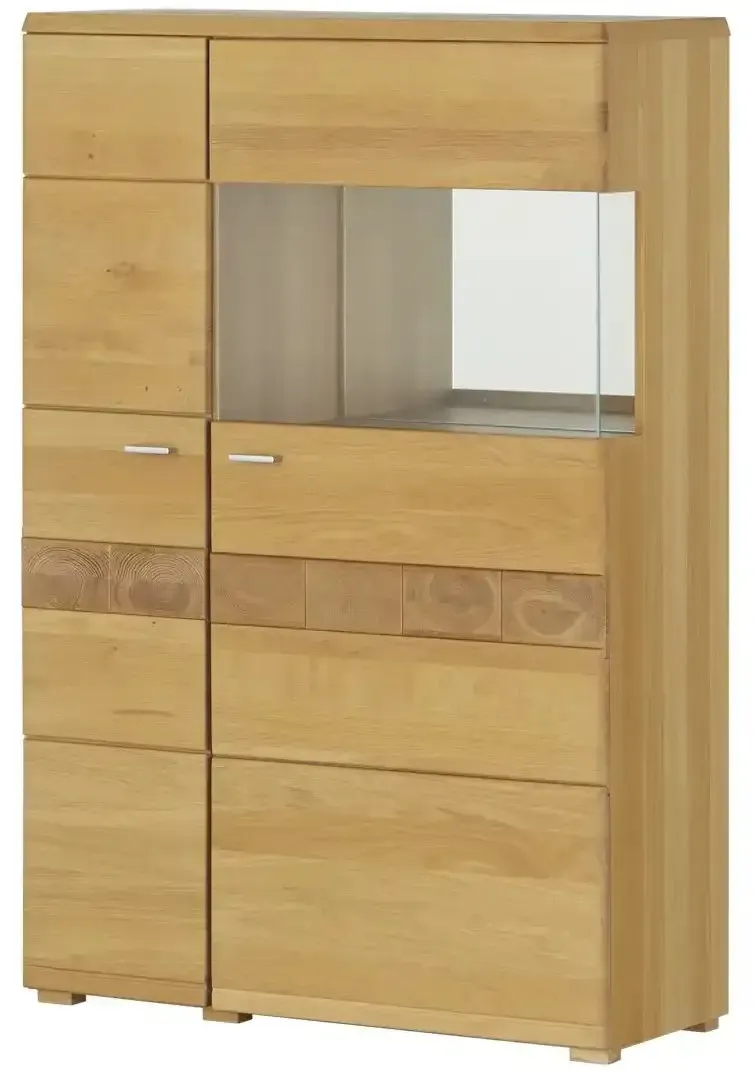 Woodford Highboard  Miro ¦ holzfarben ¦ Maße (cm): B: 97 H: 145 T: 38.0