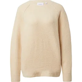 Comma, Strickpullover Oversized Beige L