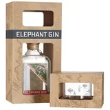 Elephant Gin London Dry Gin - Handcrafted - Geschenkset mit Glas