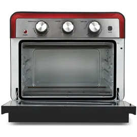 G3 Ferrari Friggisano 22L Single Independent 1700 W Heißluftfritteuse Schwarz - Schwarz