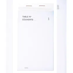 Exacompta 96202E 50x Notepad Exac Hotel 8x15cm 50Bl Trip - x 50 -
