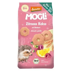 Mogli Zitronen Kekse mit Himbeere demeter