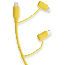 Pantone USB-C auf USB-A 1,2 m Gelb