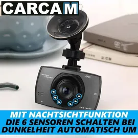 MAVURA CARCAM DASHCAM Full HD Auto LKW Taxi 1080P Recorder KFZ Kamera NACHTSICHT Kfz - Schwarz