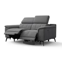 RELAXSOFA FIERO 2-Sitzer mit 2 Relaxfunktionen, grau