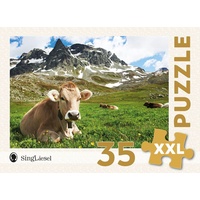 Singliesel GmbH Das SingLiesel-Puzzle für Menschen mit Demenz: Kuh auf der Alp