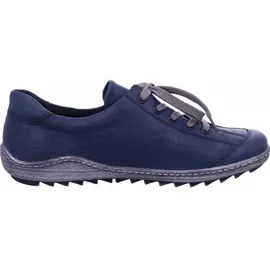 REMONTE Komfort Schnürschuhe in Blau 43 EU