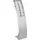 Kerkmann Prospektständer Vario silber DIN A4, 1/3 DIN A4 32,0 x 40,0 x 145,0 cm, 1 St.