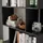Mobili Rebecca Bücherregal 190 x 60 x 24 cm Schwarz