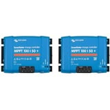 Victron Energy SmartSolar MPPT 100V 50 Amp 12/24-Volt Solar Laderegler (Bluetooth) (Packung mit 2)