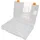 Perel Sortimentskasten Kunststoff 324 x 247 x 51 mm transparent/Gelb