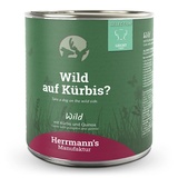 HERRMANN'S Herrmanns Wild mit Kürbis und Quinoa 800g