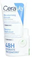 CeraVe Baume Hydratant + Crème Lavante Hydratante Offerte Emballage(S) Combi pc(s)