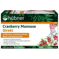 Hübner Cranberry Mannose Direkt, 15 Sticks, 180g