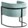 Beliani Sessel LARVIK II Samtstoff 72 x 71 x 70 cm Mintgrün