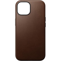 Nomad Modern Leather Case iPhone 15 Brown