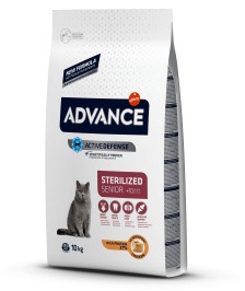 Advance Senior Sterilized High Protein 10+ kattenvoer  2 x 10 g