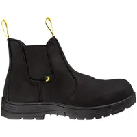 Safety Jogger Sicherheitsstiefel JACKMAN S3, Chelseaboot, Leder, braun, Gr. 38 - Dunkelbraun