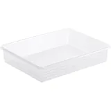 Rotho Aufbewahrungskorb Linus A4 34,5 x 24 x 10 cm transparent
