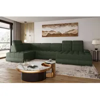 99rooms Toscana Wohnlandschaft Velours VOGUE Wintermoos Rechts